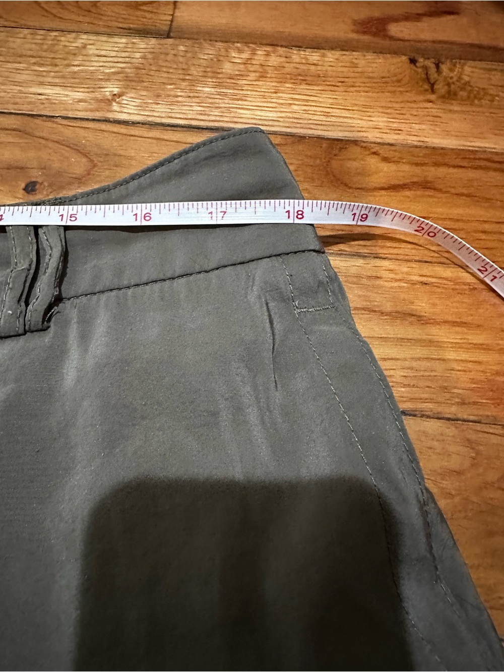 Maison D’ Amelie Green Pants Cargo Wide Leg High Waisted Modal Lightweight XL - Picture 4 of 8
